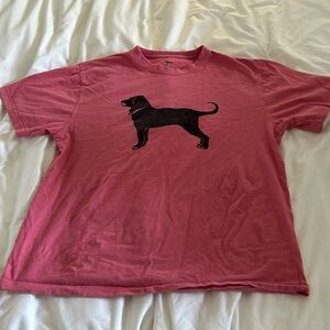 black dog tee